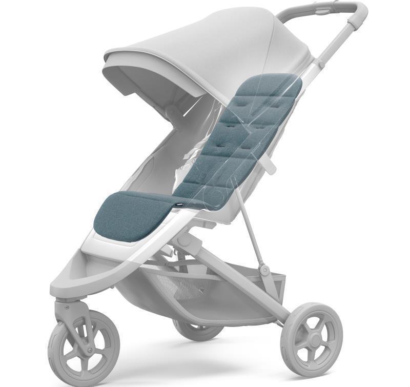 Stroller Seat Liner - Teal 2