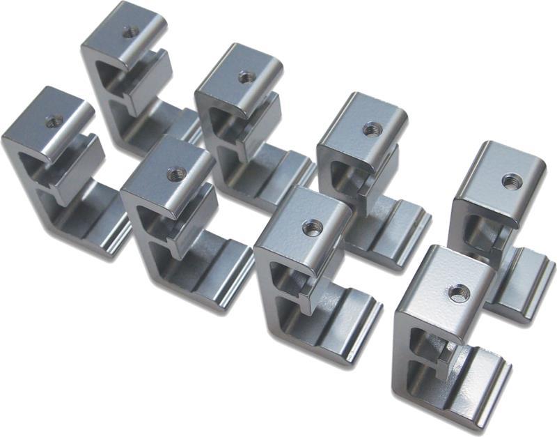 TracONE Accessory Tacoma (05-15) Mount Kit (No Toolbox Mount) - Silver 1