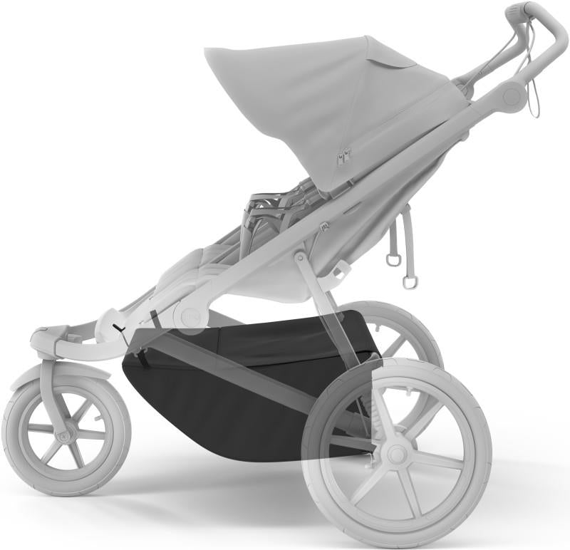 Urban Glide Stroller Extended Cargo Basket - Double - black 1