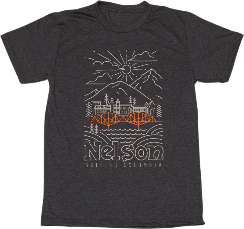 Hometown T-Shirt - Unisex - Heather Charcoal 1