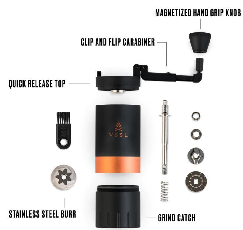 Java G45 Grinder - Carbon / Copper 5