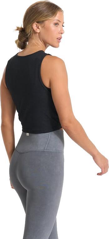 Cove High Neck Tank - Womens - Black Heather 2