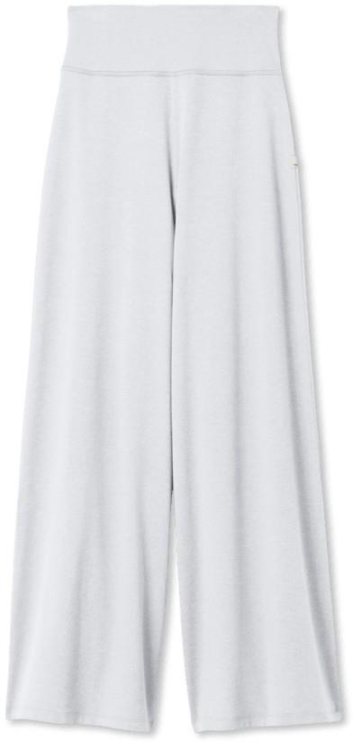 Halo Easy Wideleg Pants - Womens - pale grey heather 1