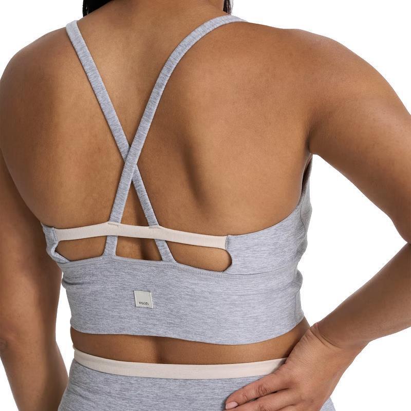 Long Line Elevation Bra - light heather grey 1
