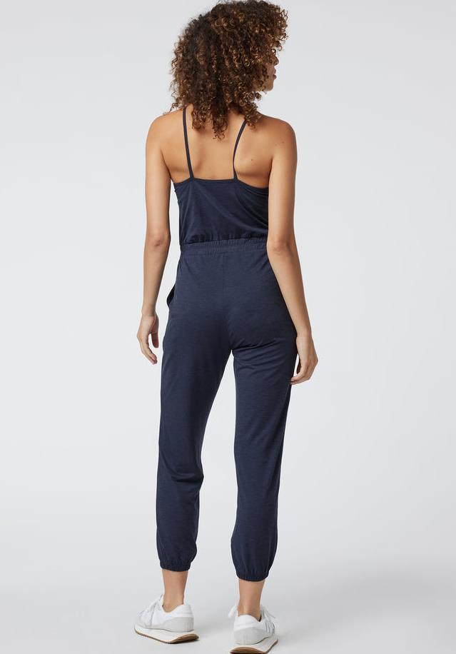 Lux Joggers Jumpsuit - Womens - Midnight Heather 2