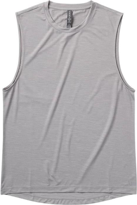 Zephyr Muscle Tee - Mens - heather grey 1