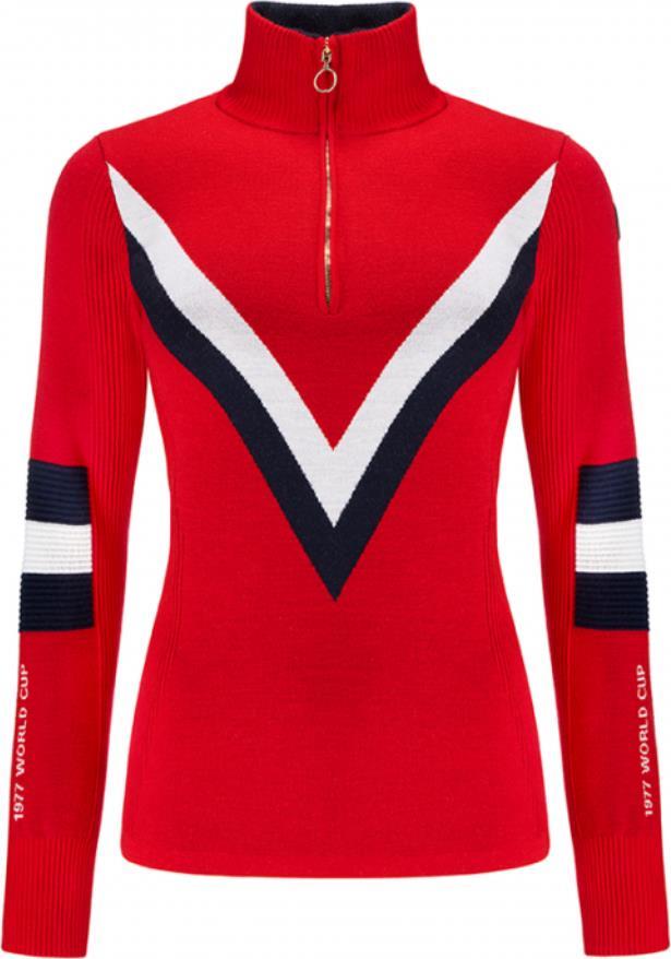 Hafjell Zip Up - Womens - red 1