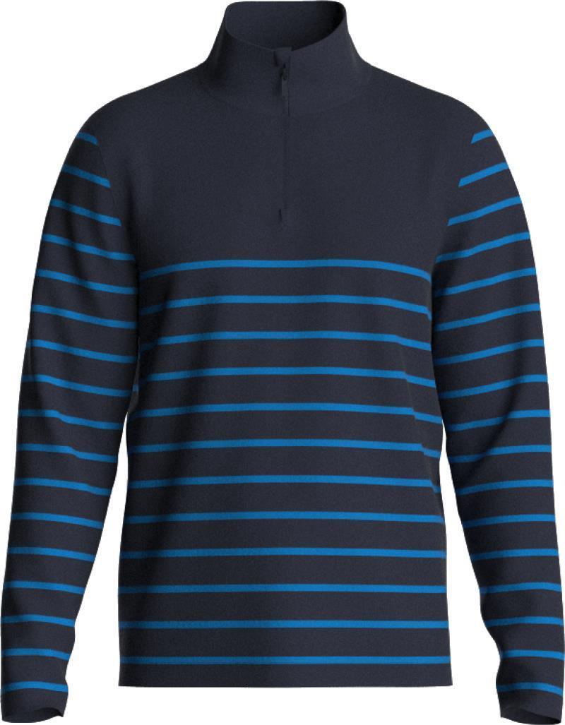 Saltholmen Zip Up - Mens - blue stripe 1
