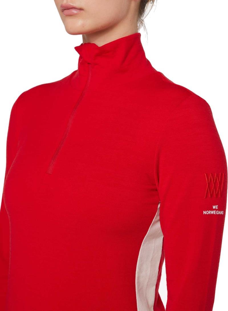 Voss 1/4 Zip - Womens - red 1