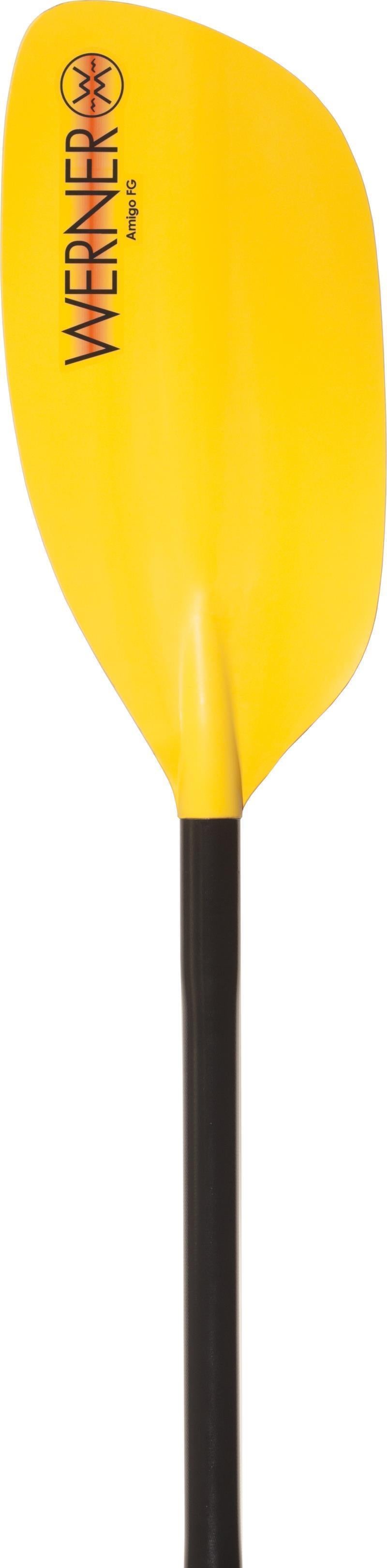 Amigo - 1 pc Straight Shaft Small - R30 Feather - Kids - Yellow 2