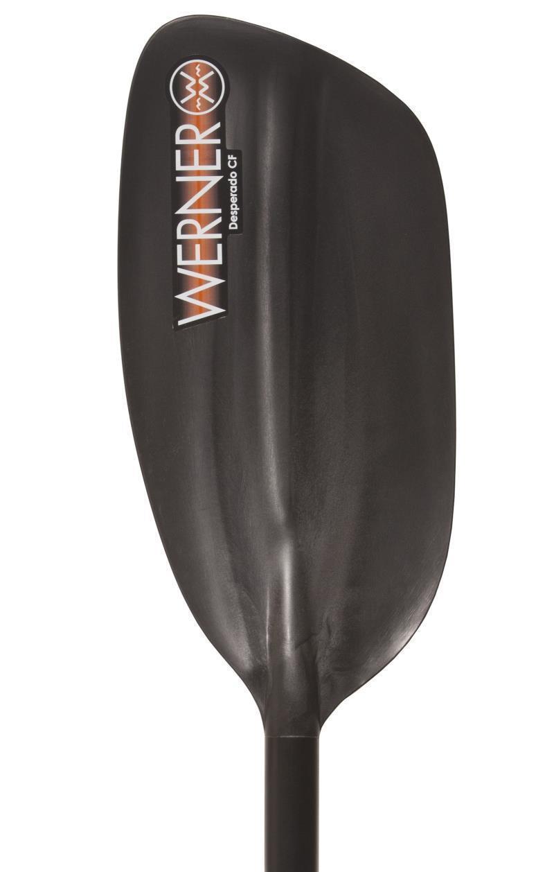 Desperado CF - 1 pc Straight Shaft Small - R45 Feather - Black 2