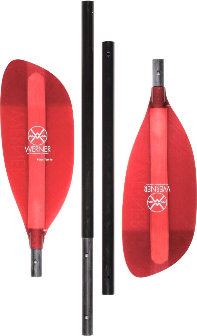 Pack Tour M - 4 pc Straight Shaft Standard - R30 Feather - Trans Red 3
