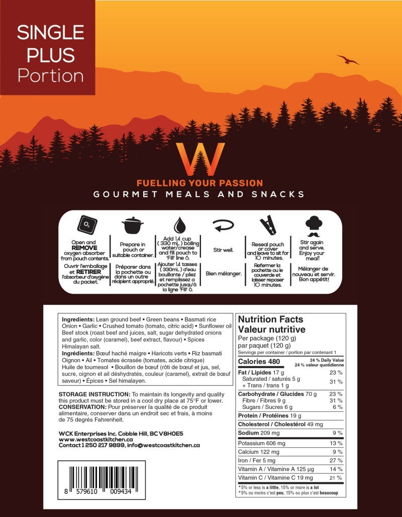 Persian Paprika Rice with Beef - Single Plus - not applicable 1