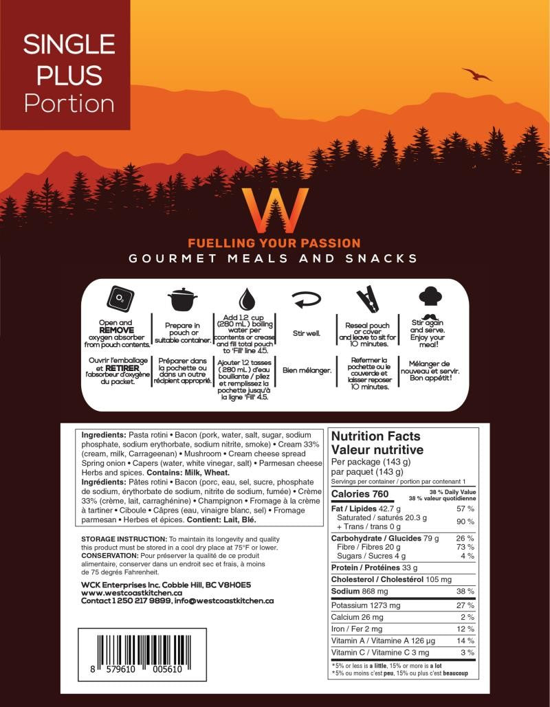 The West Coaster - Single Plus Serving - not applicable 1