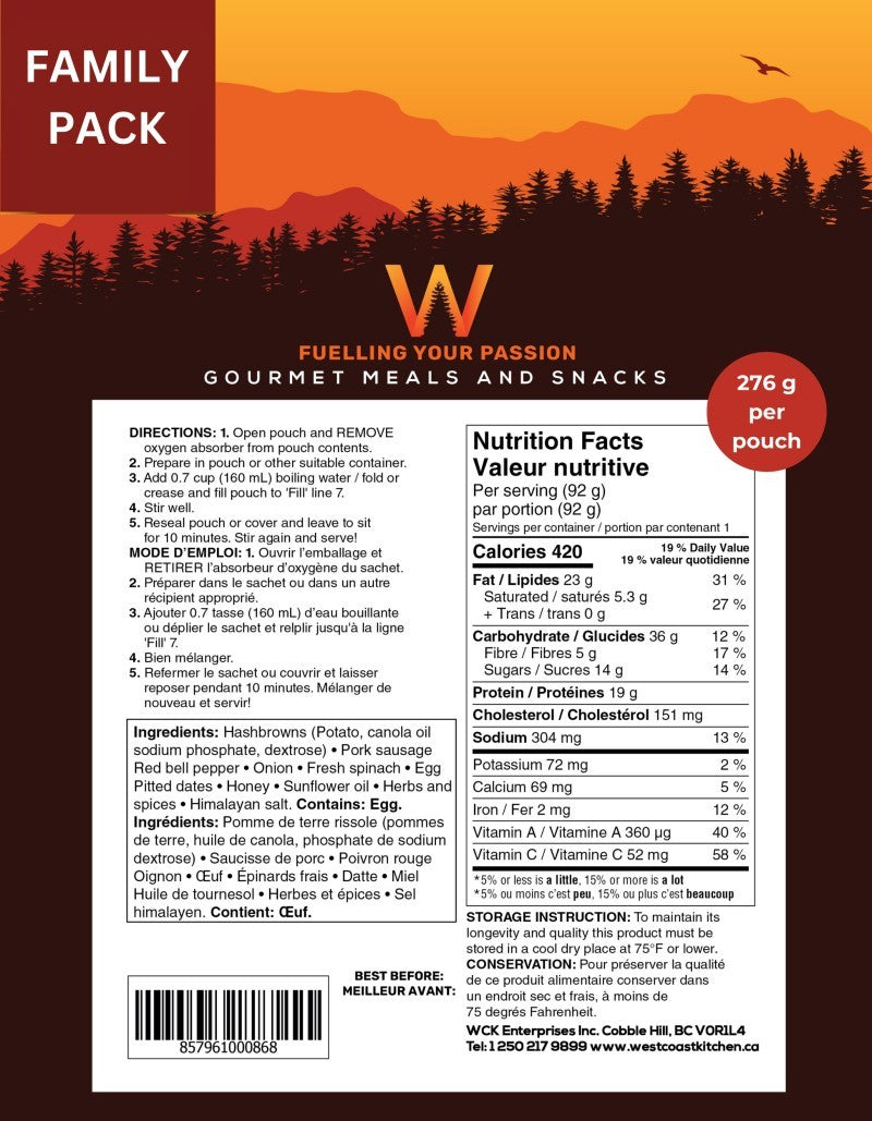 Trailblazer Breakfast - Single Plus - not applicable 1
