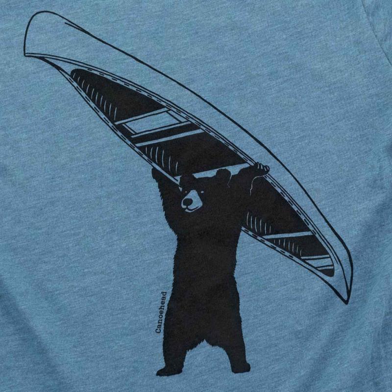Canoehead T-Shirt - Unisex - steel blue 1