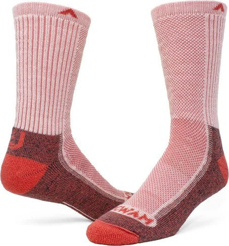 Cool-Lite Hiker Crew Socks - sugar coral 1