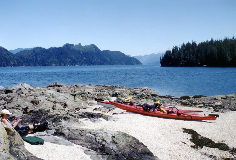 #240 North Broughtons Kayaking and Boating Map - not applicable 1