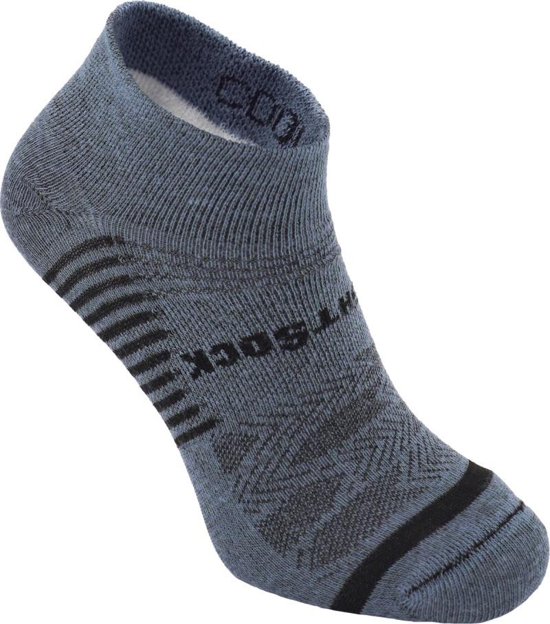 Coolmesh II Lo Quarter Socks - pebble grey 1