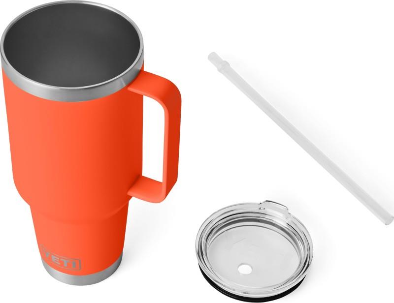 Rambler 1.2L / 42oz Straw Mug - papaya 1