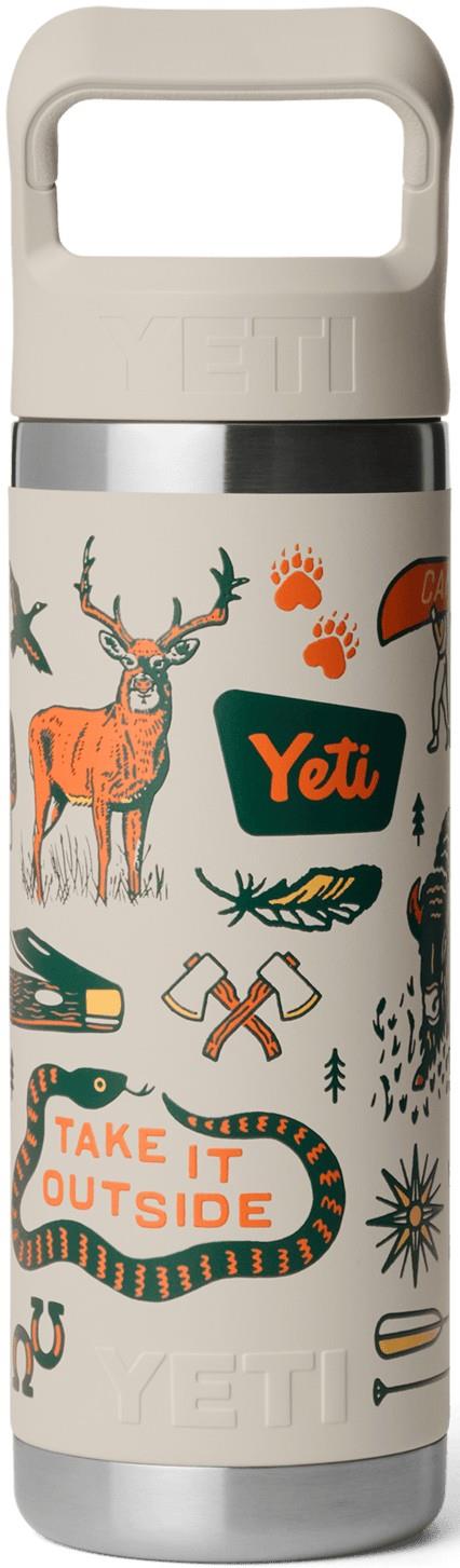 Rambler 532ml / 18oz Bottle w/ Colo-Matched Straw - Printed - cape summer camp 1