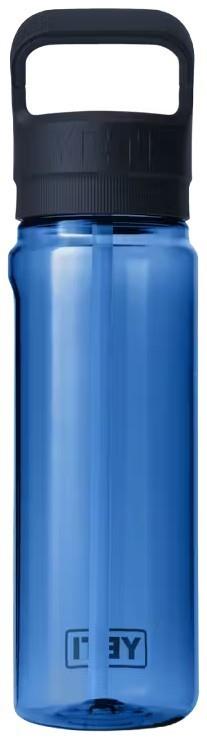 Yonder 750ml / 25oz Water Bottle w/ Colored Straw - royal blue 1