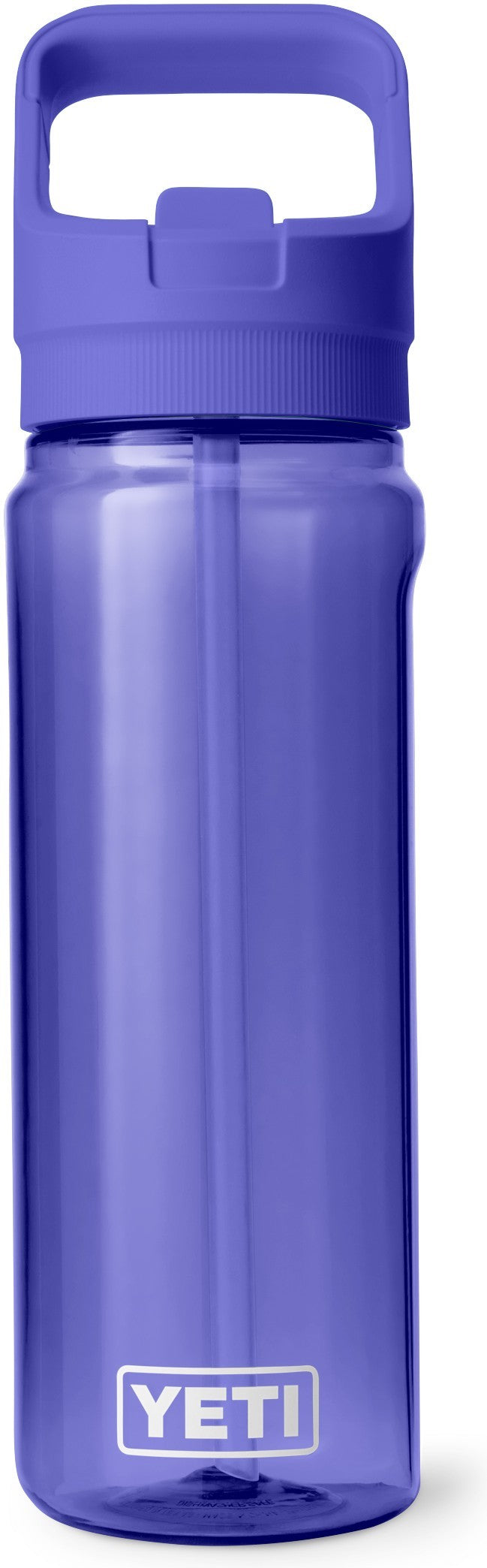 Yonder 750ml / 25oz Water Bottle with Colored Straw - ultramarine violet 1