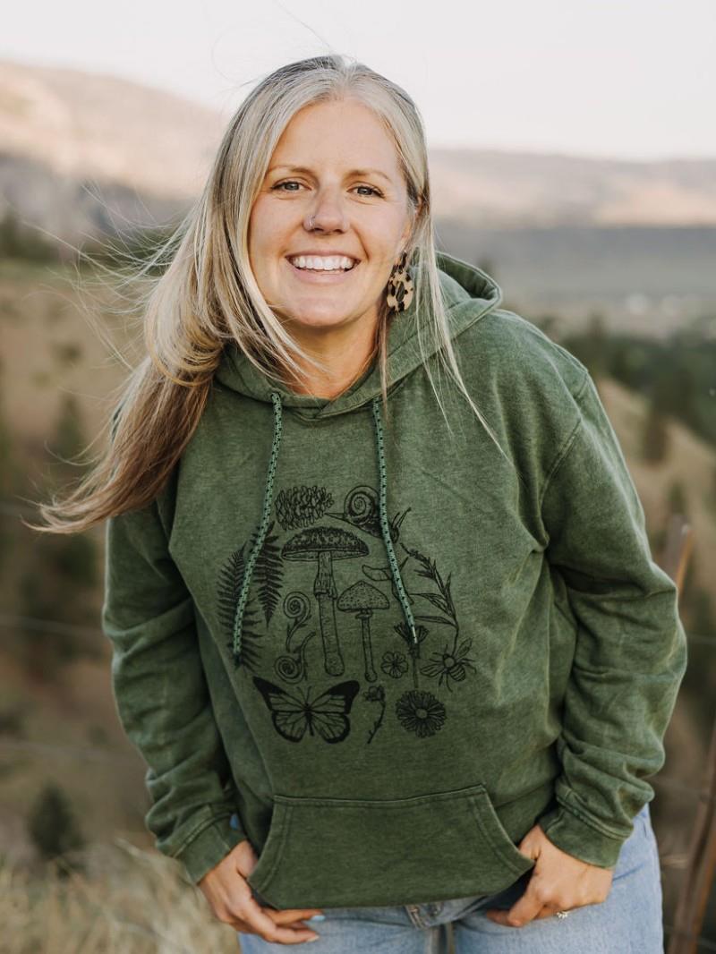 Forage Hoody - Unisex - heather green 1