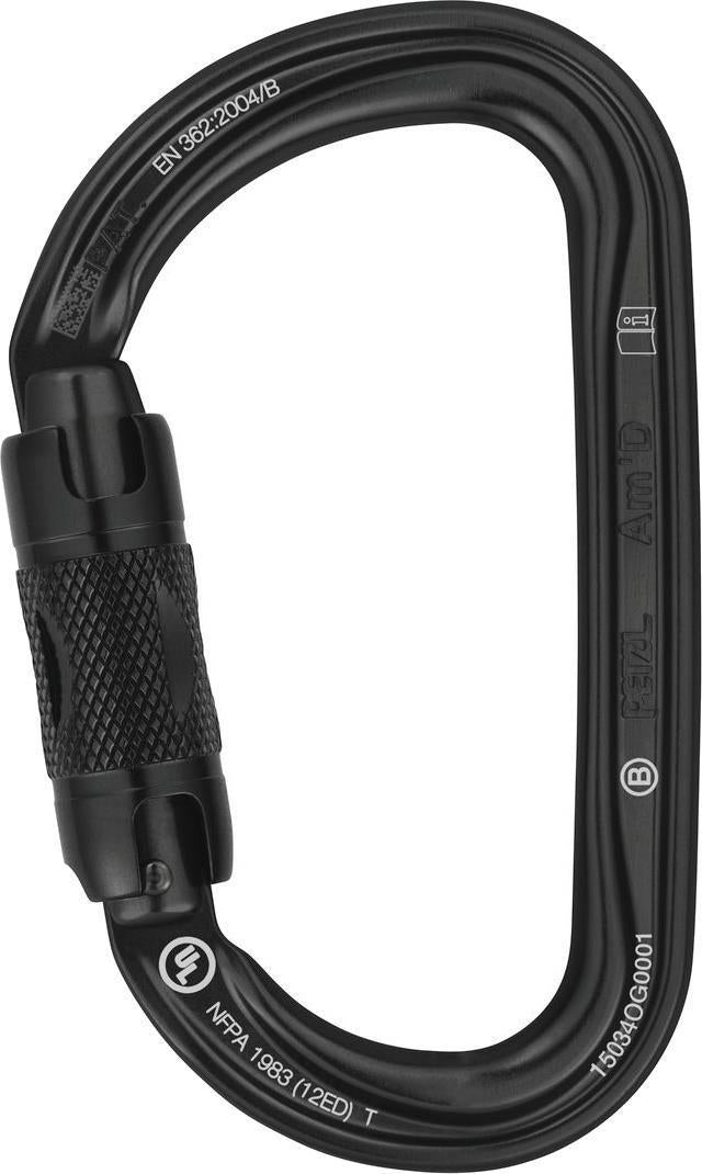 AMD Carabiner - Twist-Lock - Black - Not Applicable 1