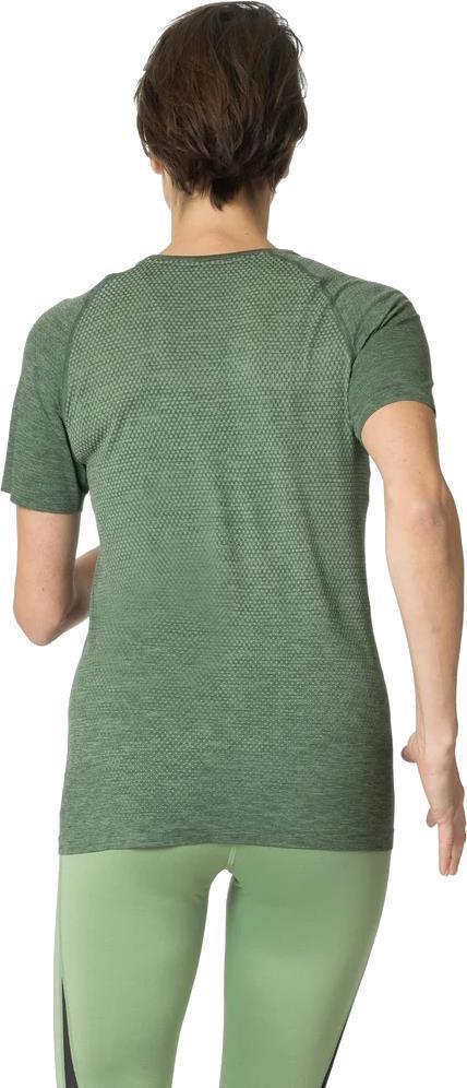 Essential Seamless Crew Neck SS - Womens - Loden Frost Melange 4
