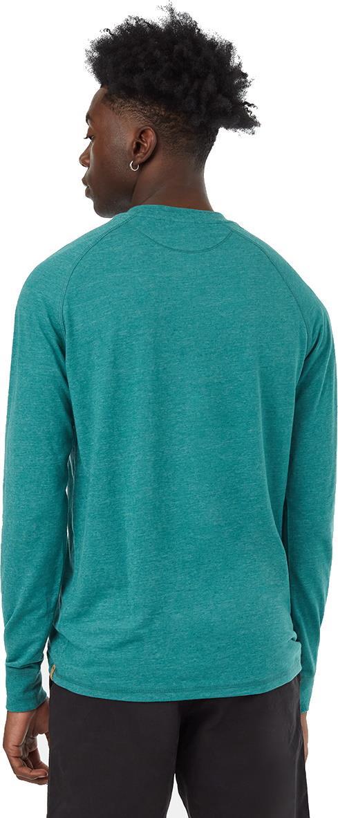 Hemp Classic Henley LS - Mens - North Sea Heather 2