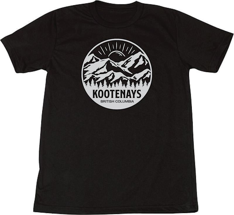 Kootenays T-Shirt - Mens - Black 1