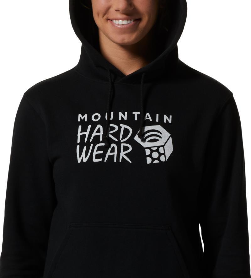 MHW Logo Pullover Hoody - Womens - Black 5