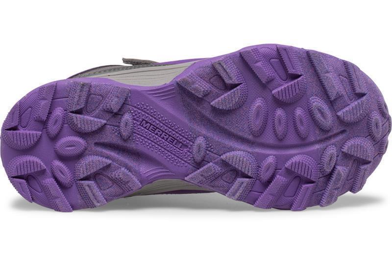 Moab Speed Mid A/C WTPF - Kids - Grey / Pink / Purple 6