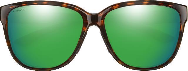 Monterey, Tortoise Frame, Chromopop Glass Polarized Green Mirror Lens - Not Applicable 2