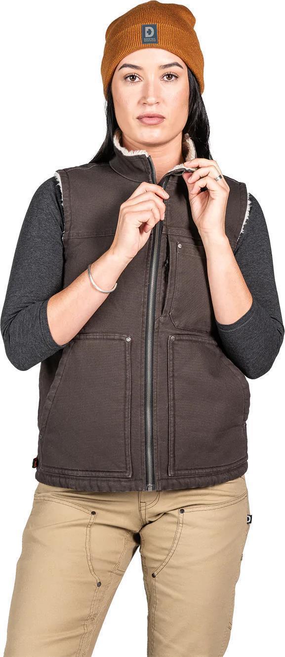 Old School Work Vest - Womens - Kodiak Brown 1