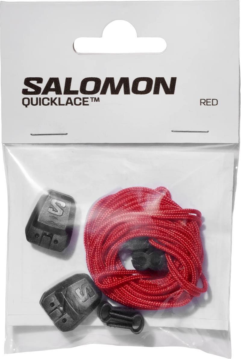 Quicklace Kit - Racing Red / Black / Black 1