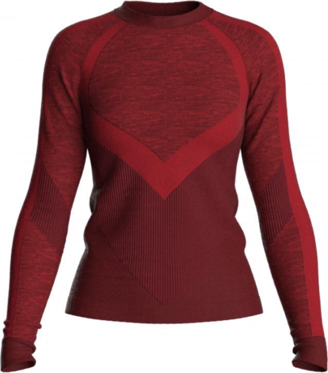 Racer Crew Neck - Womens - Burgundy 1