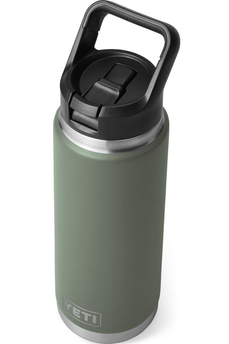Rambler 769ml / 26oz Straw Bottle - Camp Green 4