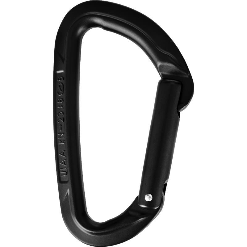 Session Straight Gate Carabiner - Black 1