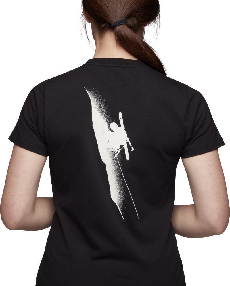 Ski Mountaineering SS Tee - Womens - Black 3