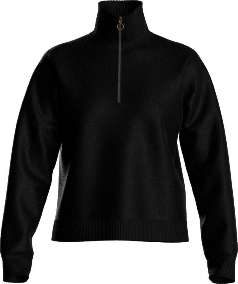 Tind Zip Up - Womens - Black 1