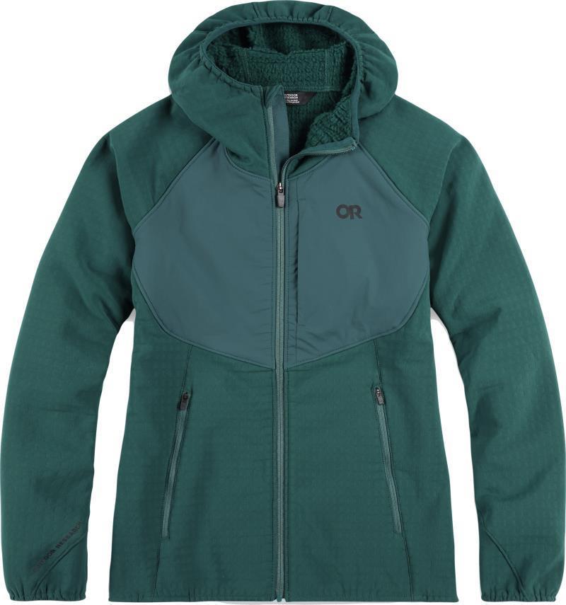 Vigor Plus Fleece Hoodie - Womens - Treeline 1