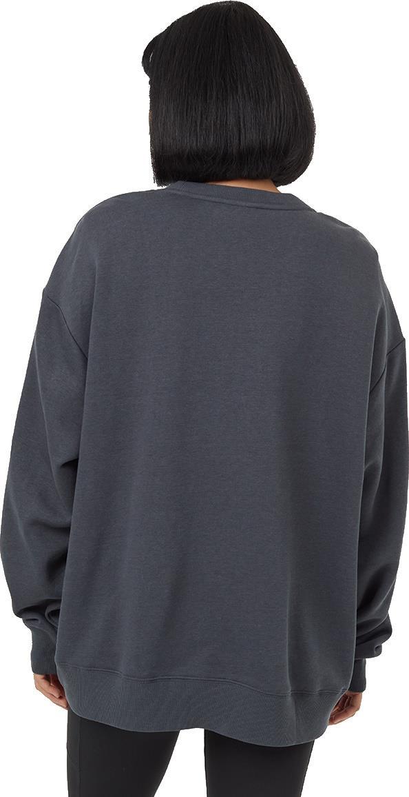 Alpine Oversized Crew - Womens - graphite / lavender 1