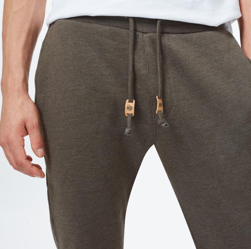 Atlas Sweatpants - Mens - Black Olive Green Heather 3