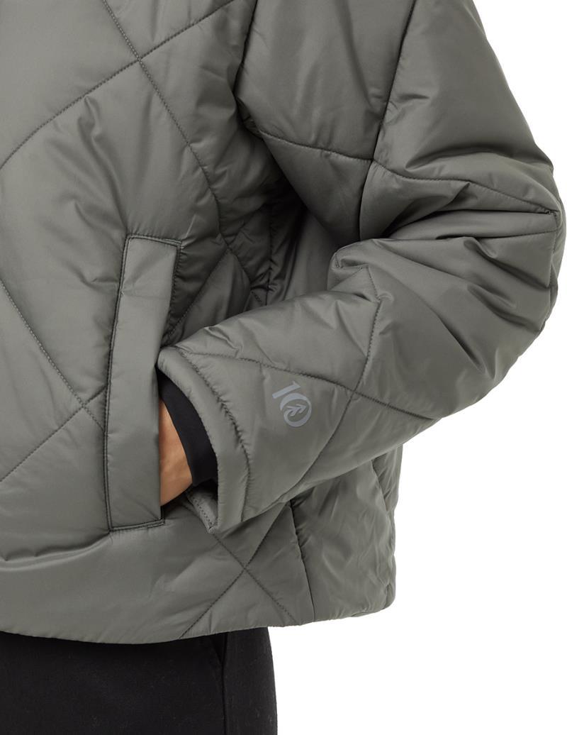 Cloud Shell Short Puffer - Womens - mineral 1