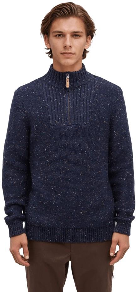Conrad Fleck Sweater - Mens - midnight blue fleck 1