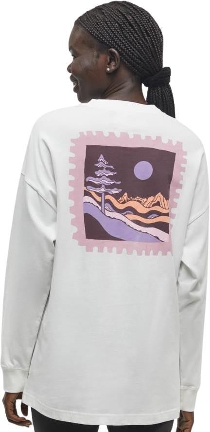 Emerald Edge Oversized LS - Womens - undyed / huckleberry 1