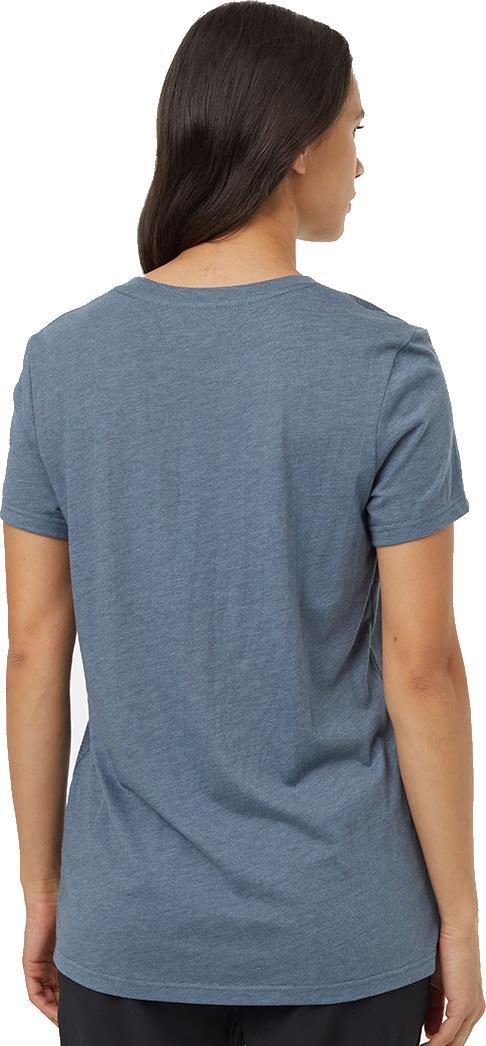 Forage Ten T-Shirt - Womens - Blue Mirage Heather / Midnight Blue 2