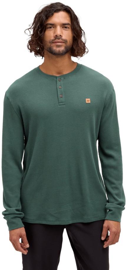 Freemont Henley - Mens - pine green 1